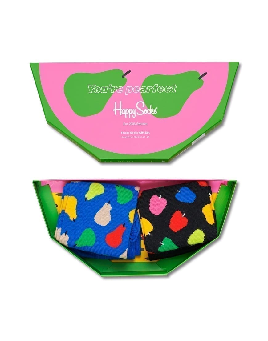 Happy Socks Fruit kinkekarp – 2 paari