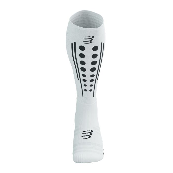 Kompressioonpõlvikud Compressport Full Socks Aero 2.0 valge/must