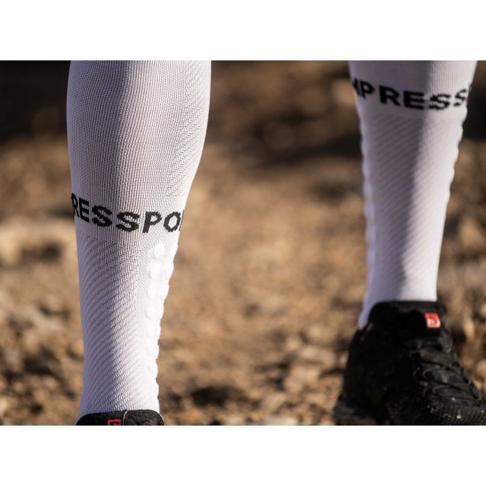 Kompressioonpõlvikud Compressport RUN, valge