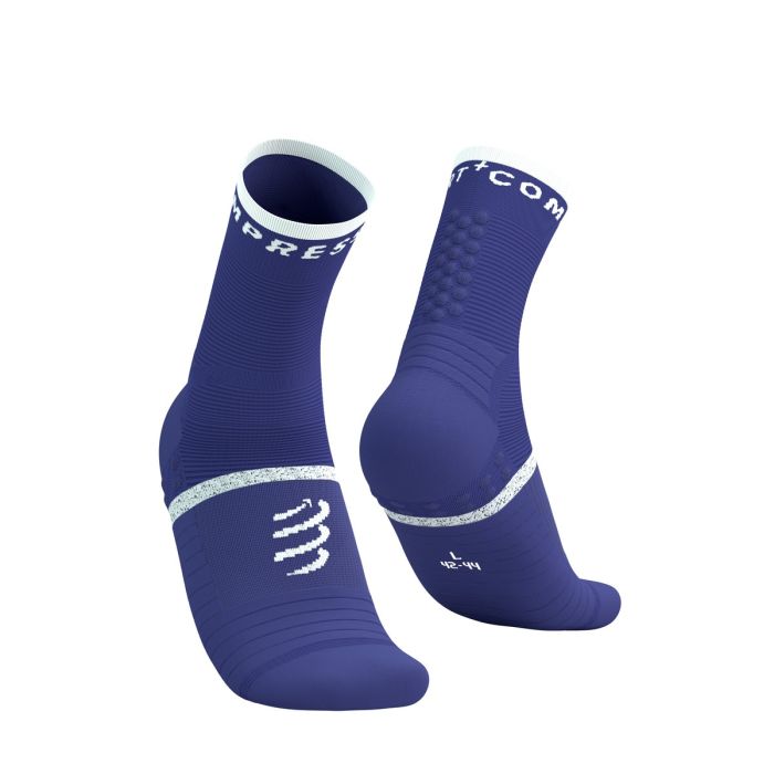 Jooksusokid Compressport Pro Marathon – Orient Blue/Star White