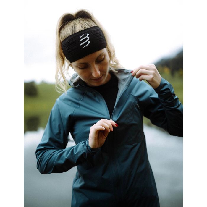 Naiste jooksujakk Compressport Tempest Waterproof – Stargazer