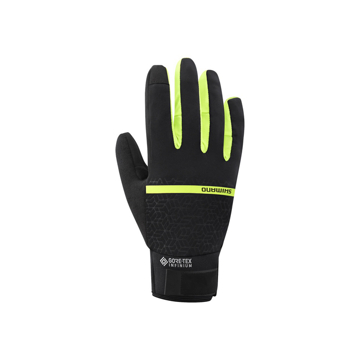 Shimano Infinium Insulated kindad - must/kollane