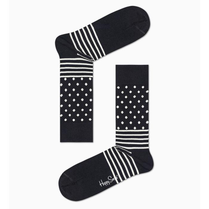 Happy Socks Classic Black And White kinkekarp – 4 paari