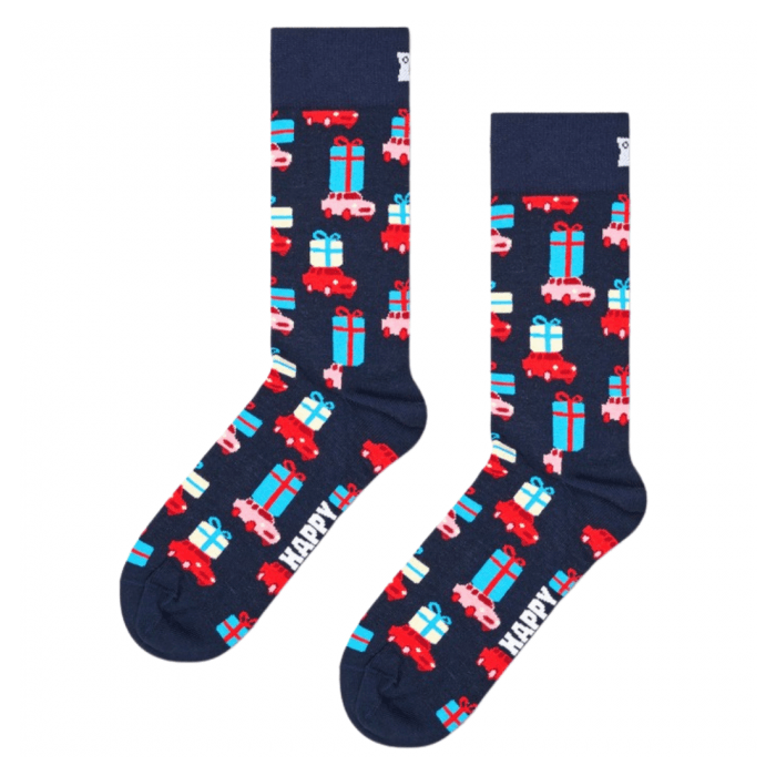 Happy Socks Holiday Navy kinkekomplekt – 3 paari
