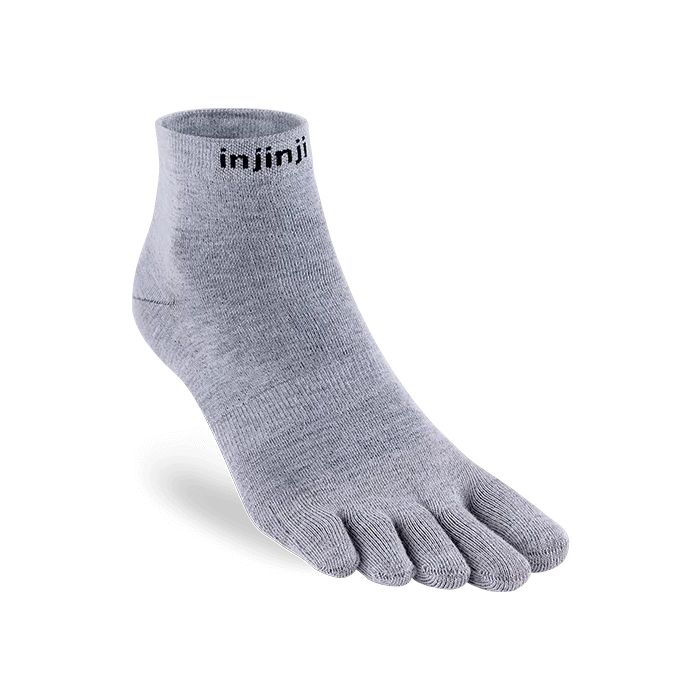 Injinji Liner Coolmax õhukesed keskmise kõrgusega varvassokid