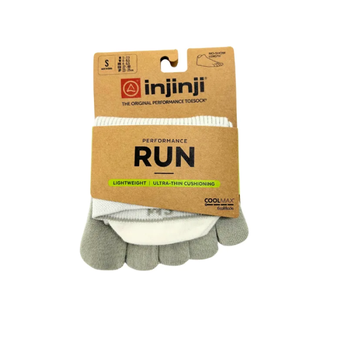 Injinji Run õhukesed madalad varvassokid Coolmax Sand