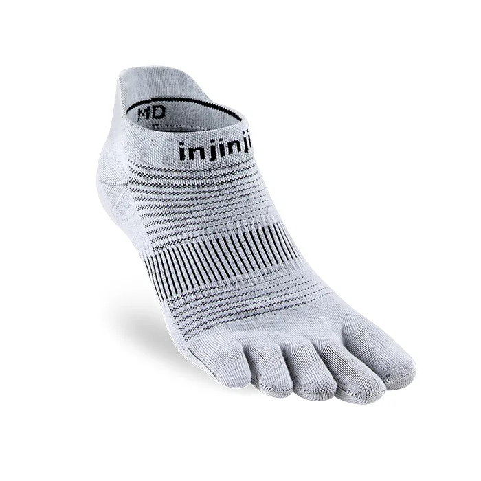 Injinji RUN õhukesed madalad varvassokid hallid  2023