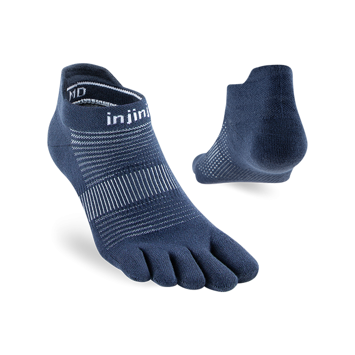 Injinji RUN õhukesed madalad varvassokid NAVY  2023