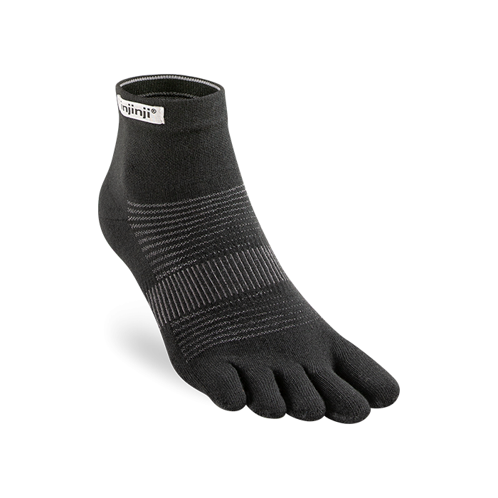 Injinji RUN keskmise paksusega MINI kõrged mustad  2023