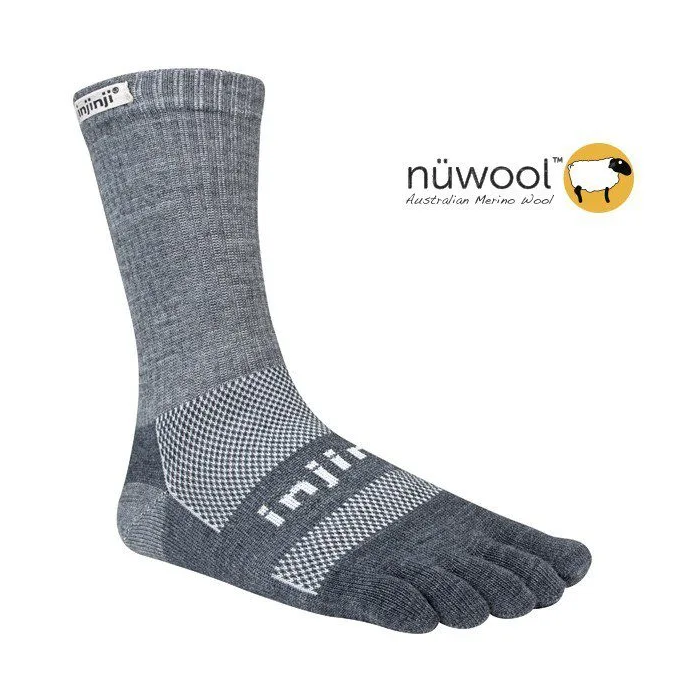 Injinji 2.0 OUTDOOR kõrged ja soojad varvassokid meriinovillaga Hall