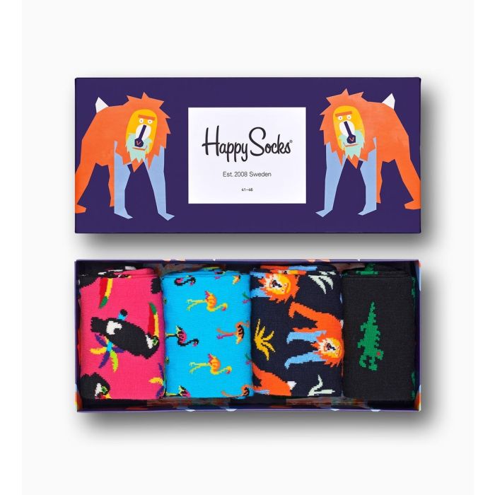 Happy Socks Animal kinkekarp – 4 paari