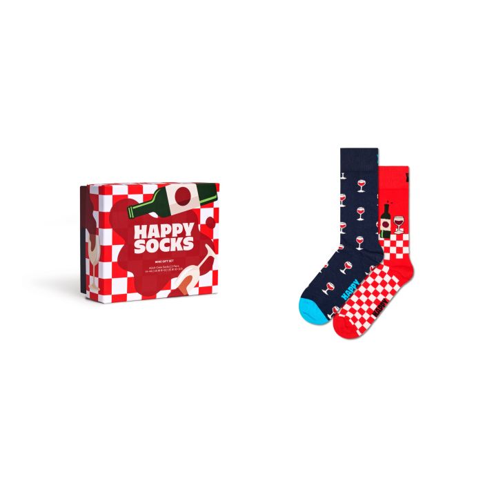 Happy Socks Wine kinkekomplekt – 2 paari