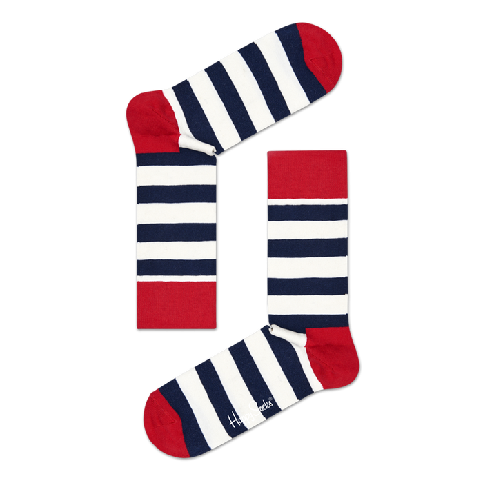 Happy Socks Stripe kinkekarp – 3 paari