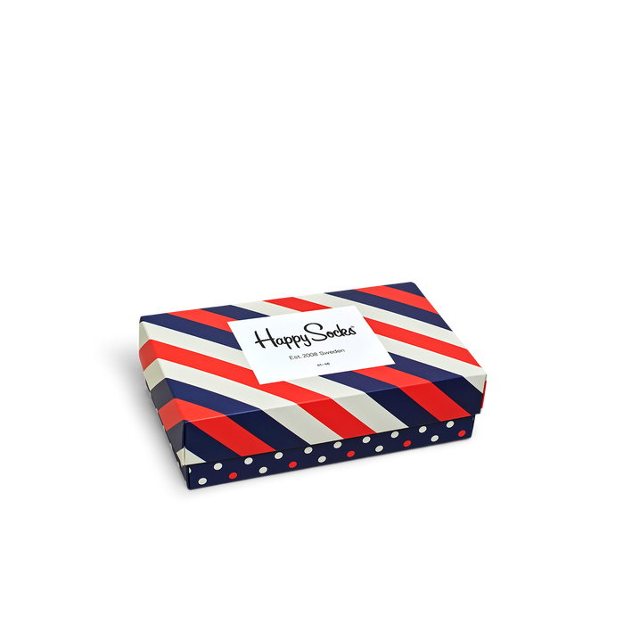 Happy Socks Stripe kinkekarp – 3 paari