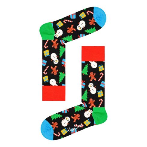 Happy Socks 2-Pack Snowman Socks Gift Set