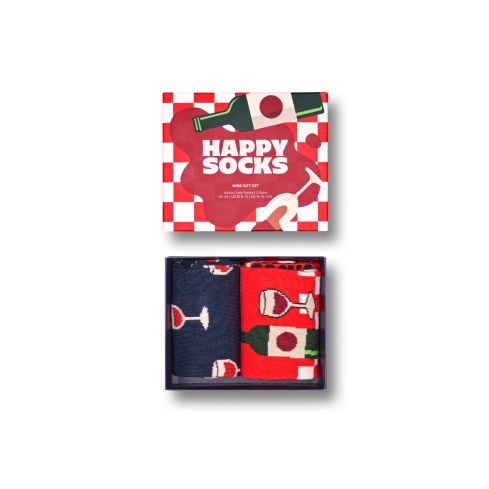 Happy Socks Wine Gift Set 2-Pack