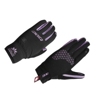 KV+ Cold Pro suusakindad - must/lilla