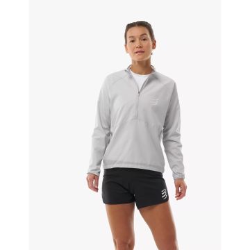 Naiste jooksujakk Compressport Aura Windproof – Gray Violet