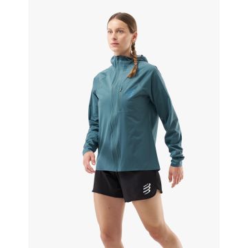 Naiste jooksujakk Compressport Tempest Waterproof – Stargazer