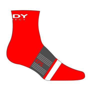Rudy Project Kompression Cotton 2.0 sokid - punased, S (36-39)