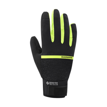 Shimano Infinium Insulated kindad - must/kollane