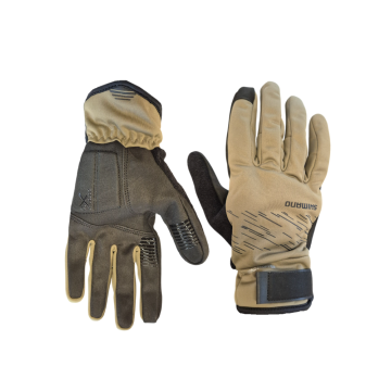 Shimano Windstopper Insulated kindad - sand brown