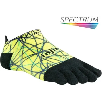 Injinji RUN õhukesed madalad varvassokid Spectrum LIME