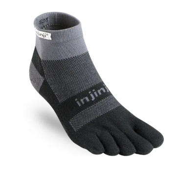 Injinji RUN poolkõrged keskmise paksusega Coolmax varvassokid MUST