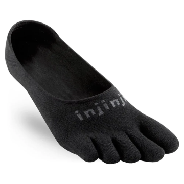 Injinji SPORT PED Õhukesed väga madalad varvassokid, must
