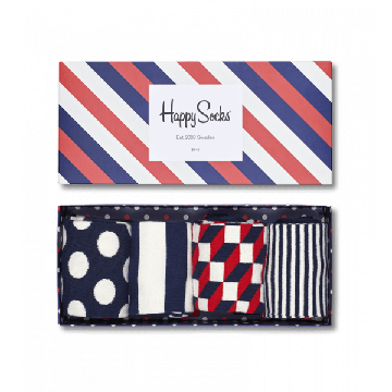 Stripe Socks kinkekarp 4paari